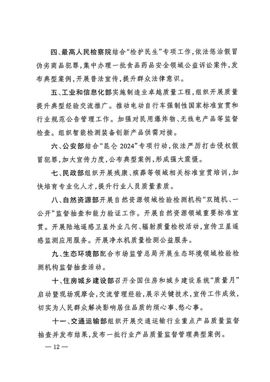 中國(guó)質(zhì)量檢驗(yàn)協(xié)會(huì)關(guān)于轉(zhuǎn)發(fā)《關(guān)于開展2024年全國(guó)“質(zhì)量月”活動(dòng)的通知》的函(質(zhì)檢協(xié)函〔2024〕116號(hào))