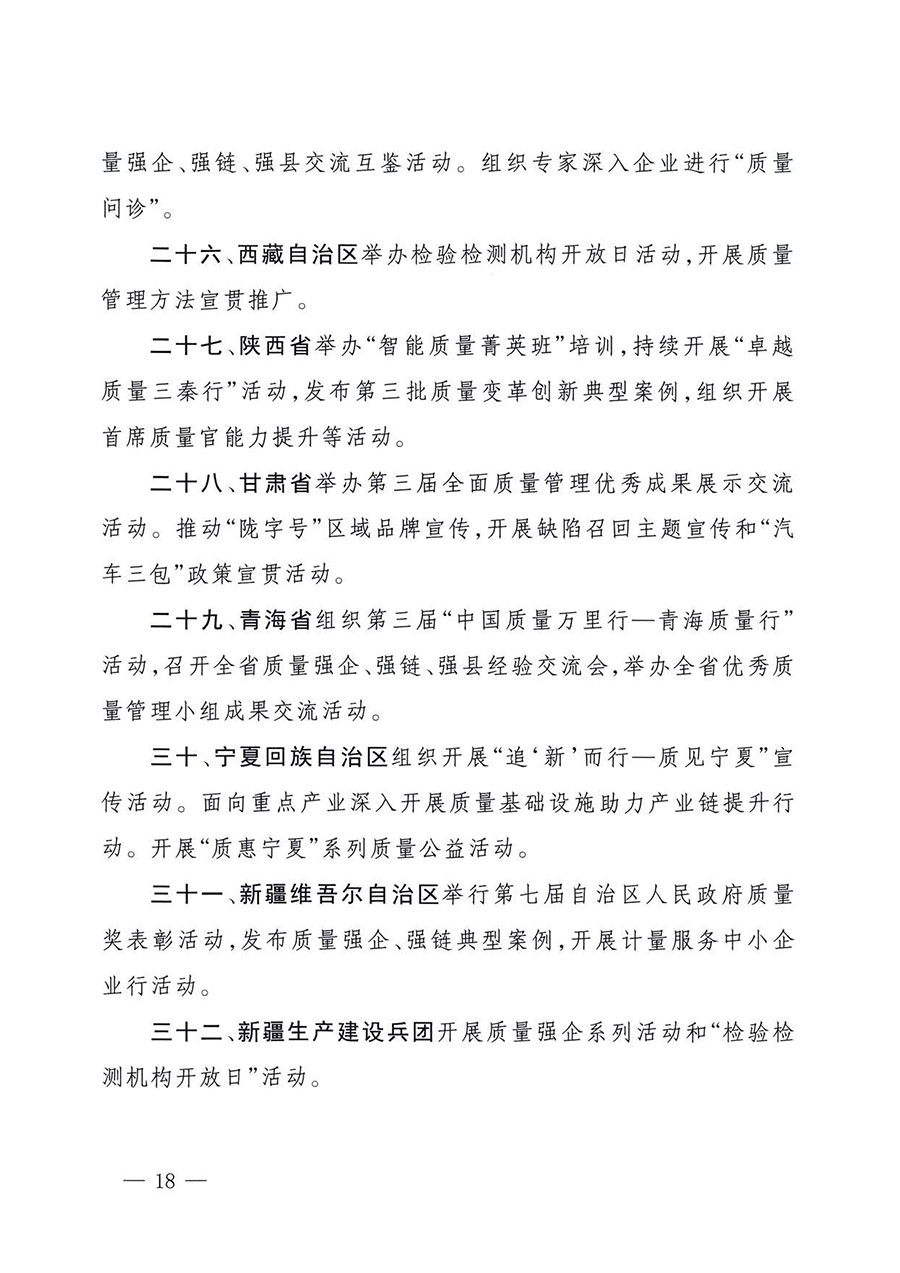 中國質量檢驗協(xié)會關于轉發(fā)《關于開展2025年全國&ldquo;質量月&rdquo;活動的通知》的通知(中檢辦發(fā)〔2025〕114號)